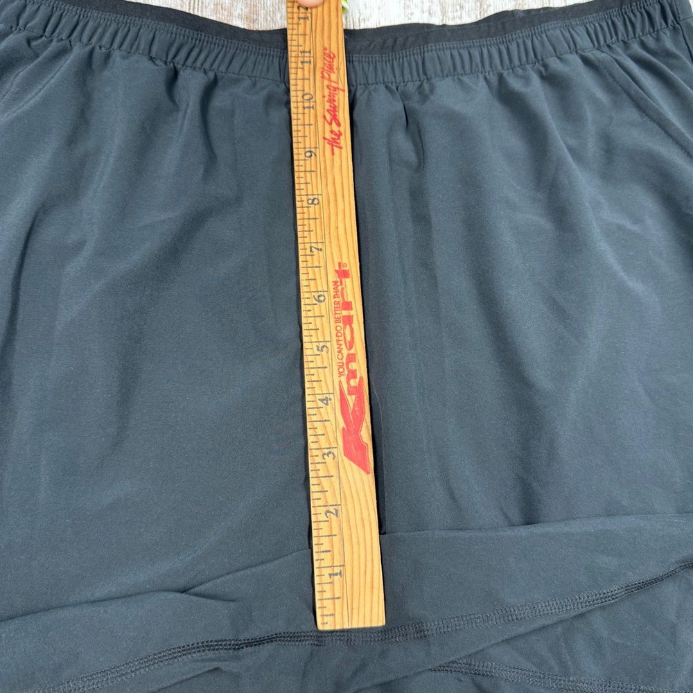Smartwool Mens Active Lined Shorts Black Merino Wool Blend XL Running Gym 7in - Picture 9 of 9